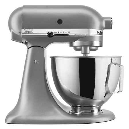 Kitchenaid Silver 4.5 qt 10 speed Stand Mixer KSM97SL